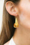 "Janet" Gold-Plated Drop Earrings