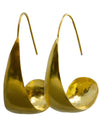 "Janet" Gold-Plated Drop Earrings