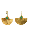 "Maria" Green Onyx Earrings
